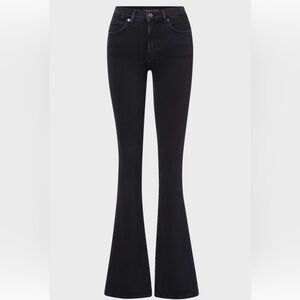 Veronica Beard Beverly Skinny High-Rise Flared Jeans